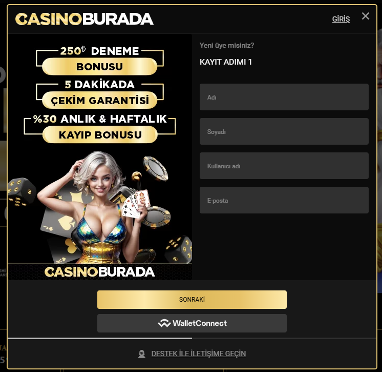 Casinoburada Giriş